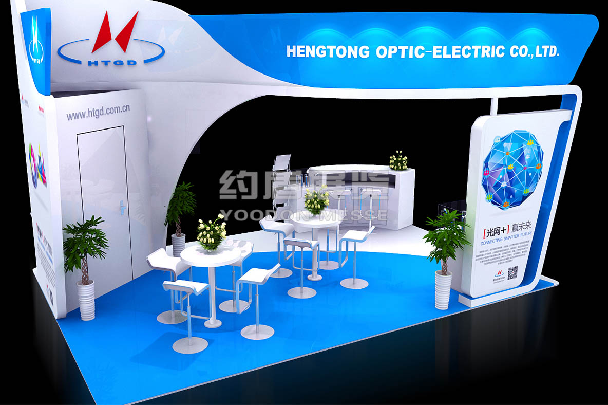 展臺設計效果圖2