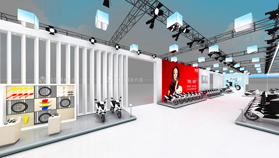 電動(dòng)自行車展會設(shè)計(jì)