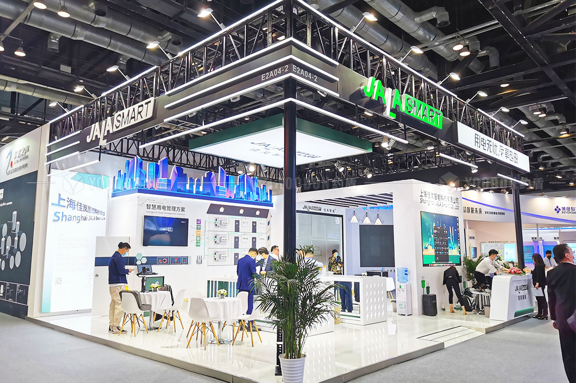 智能建筑展臺搭建